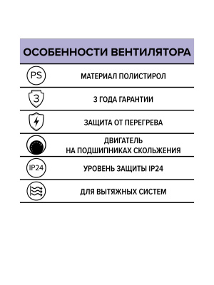 Вентилятор накладной RF D125 AURAMAX