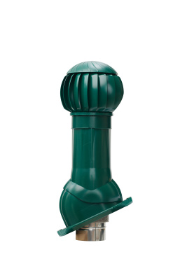 Комплект RRTV D160 для металлочерепицы Monterrey пластик Green ERA