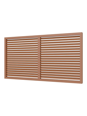 Экран радиаторный ПР фланец 600х1200 пластик Cherry ERA