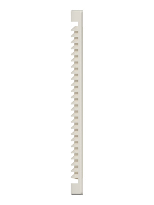 Решетка вентиляционная РЦ сетка 250х250 пластик Ivory ERA