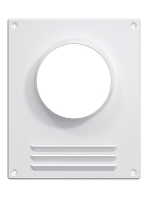 Площадка торцевая ПТМР фланец D115 решетка 196х236 окраш.сталь ERA