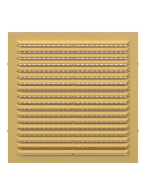 Решетка вентиляционная С сетка 195х195 пластик Beige ERA