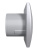 Вентилятор накладной AURA D100 обр.клапан Gray metal DICITI